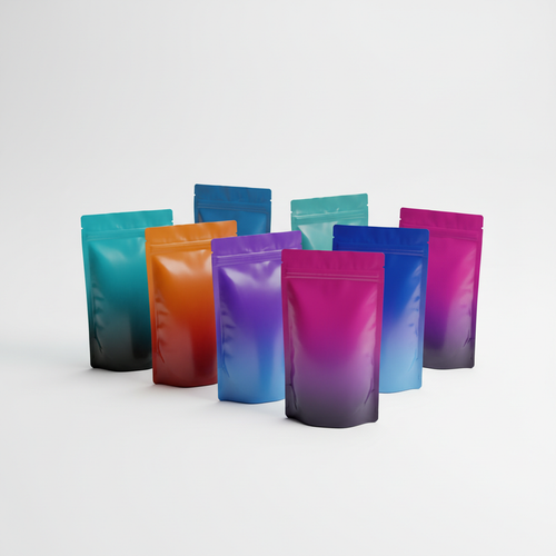 Custom printed stand-up pouches
