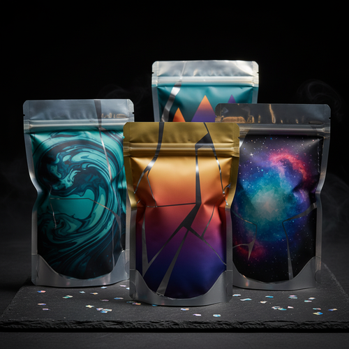 Custom printed mylar bags